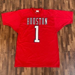 Vintage Speedline Athletic Wear Houston Cougars #1 D. Robertson Jersey Sz Large